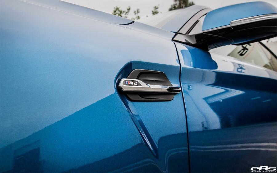 Детали экстерьера BMW M2 Coupe Long Beach Blue by EAS 2016 года  (фото 2 из 24)